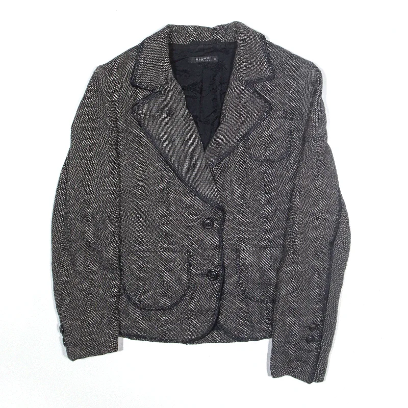 Price Drop GLOBUS ESSENTIALS Wool Blend Blazer Jacket Grey Womens S