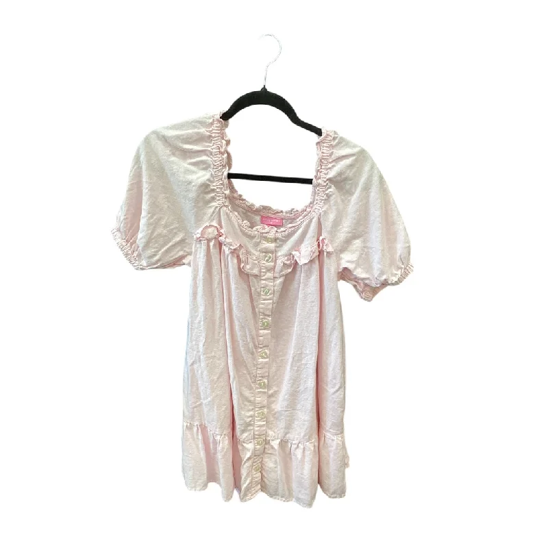 Extra Savings Dress Casual Short By Target-designer In Pink, Size: S