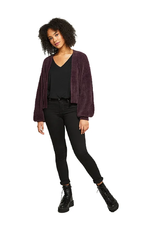 long coatGentle Fawn Frida Cardigan In Plum