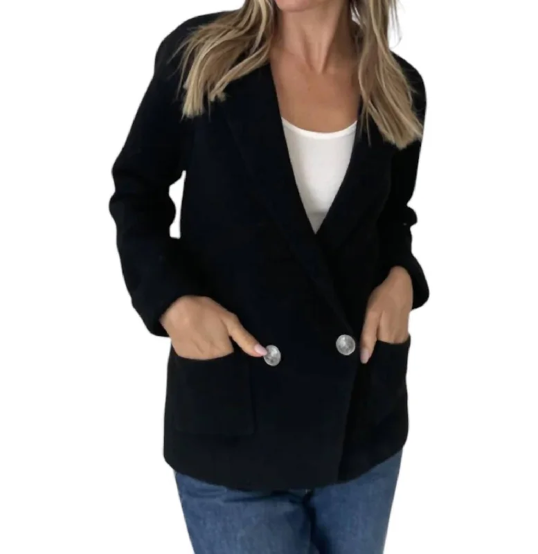 Closeout Heller Blazer In Black