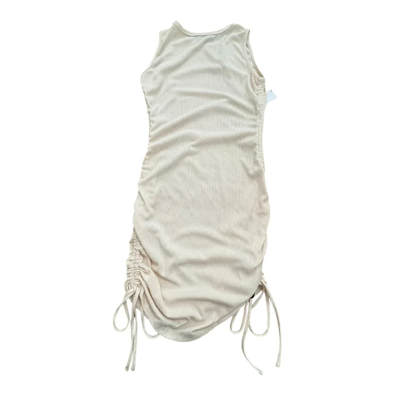 Stock Up and Save Dress Casual Short By BTFBM In Cream, Size: S