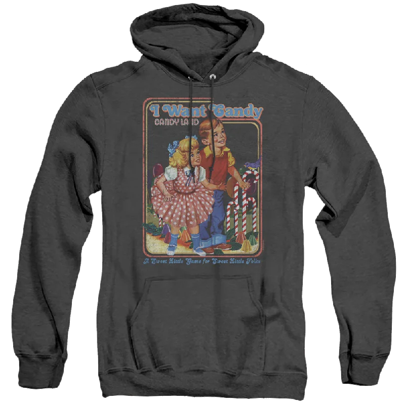 Price Buster Hasbro I Want Candy - Heather Pullover Hoodie