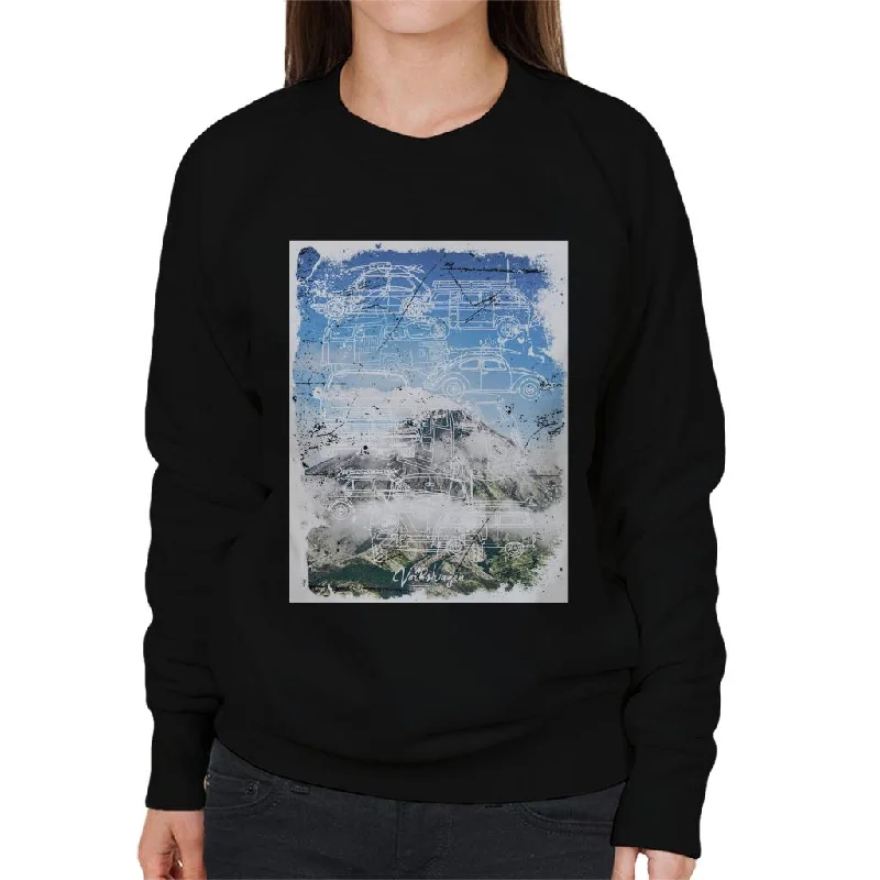 Buy More, Save More trendy sports sweatshirtVolkswagen Cars Outline In The Mountains Women's Sweatshirt Buy More, Save More trendy sports sweatshirtVolkswagen Cars Outline In The Mountains Women's Sweatshirt