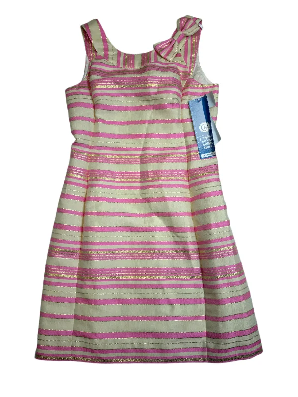 fitted bodycon dressDress Designer By Lilly Pulitzer In Striped Pattern, Size: S