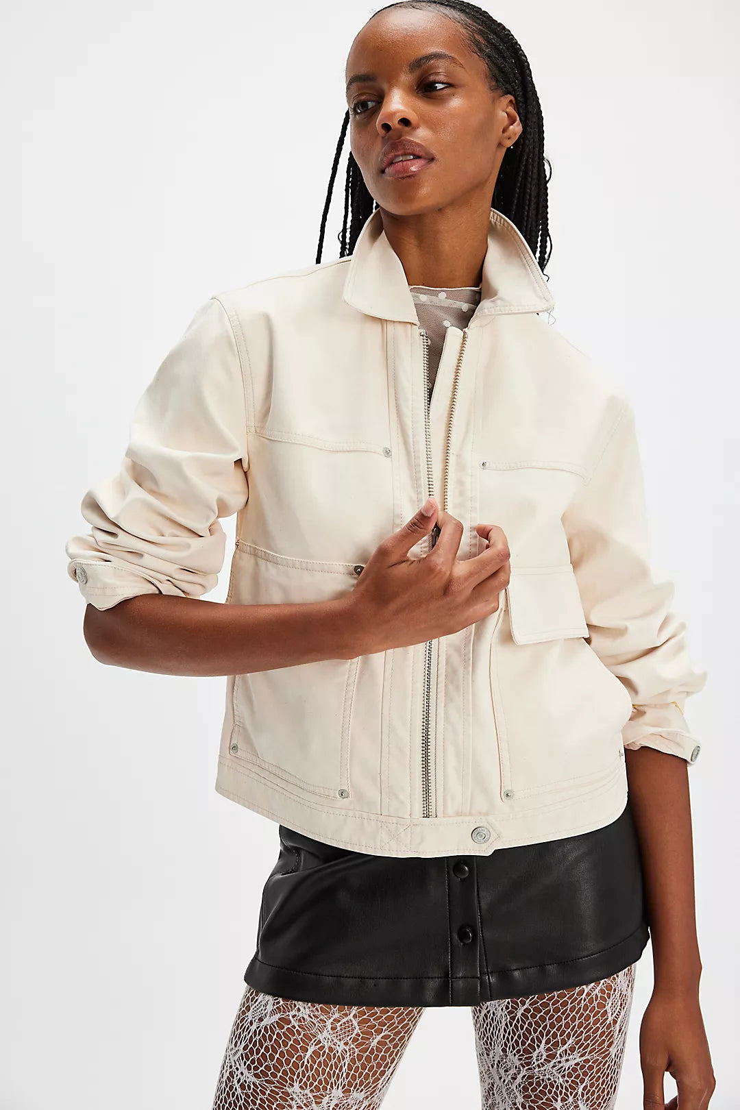 Mega Sale We The Free Blair Vegan Suede Jacket