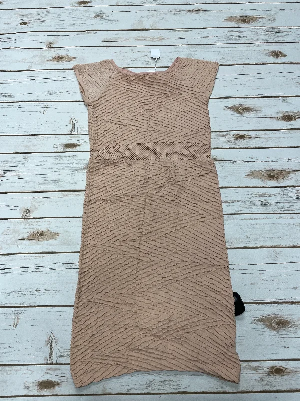 Huge Savings Dress Casual Short By Bebe In Pink, Size: L