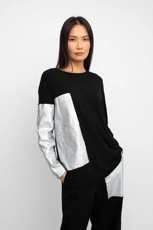 pleated dressOzai N Ku Black/Silver Dress