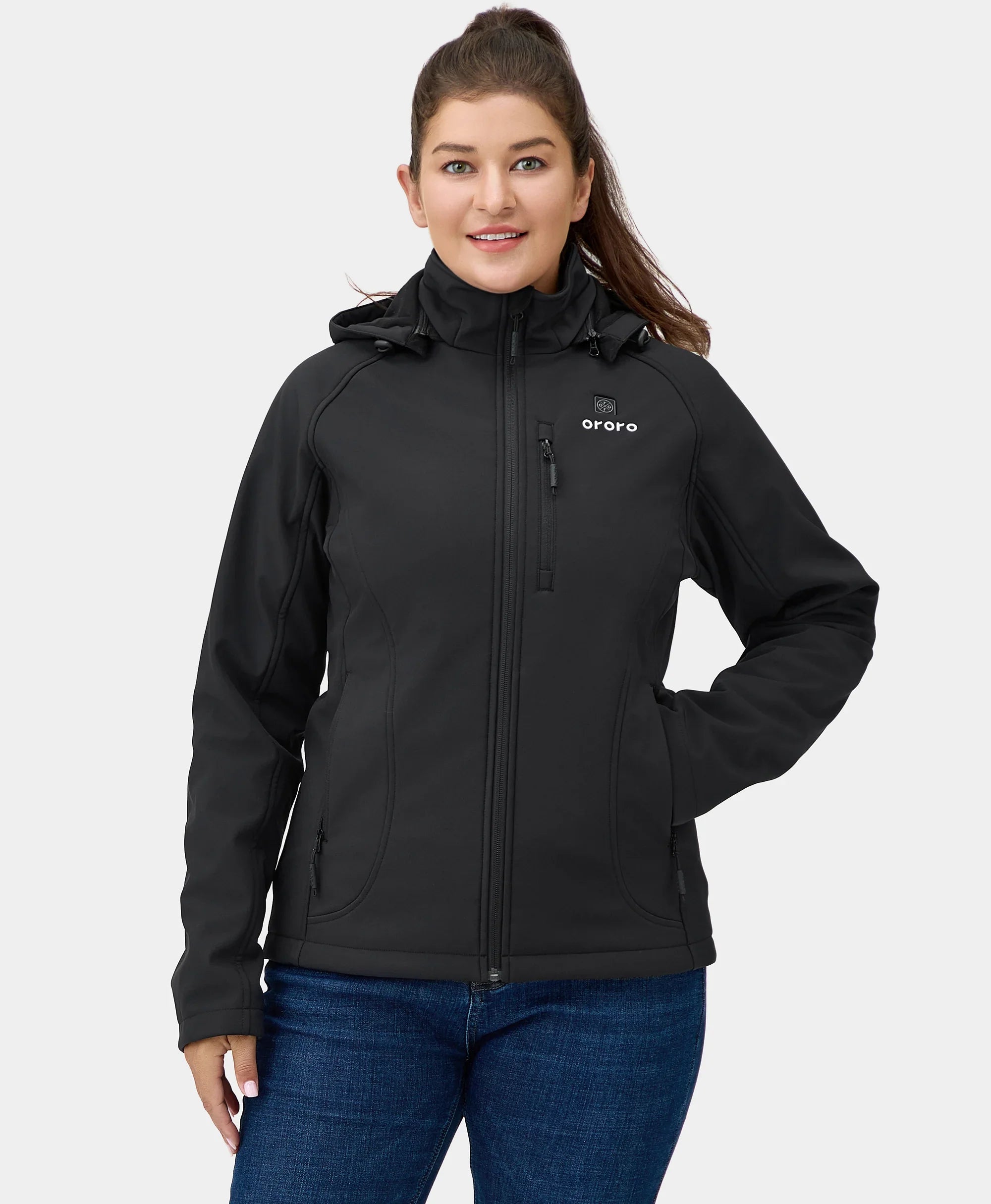 Deal Dash Paragon Women's Heated Jacket - Black