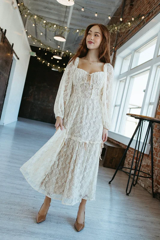 summer dressFalling Flurries Lace Dress