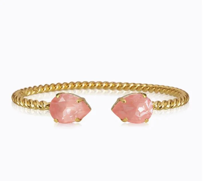 Act Now Caroline Svedbom Mini Drop Bracelet Gold Flamingo Ignite