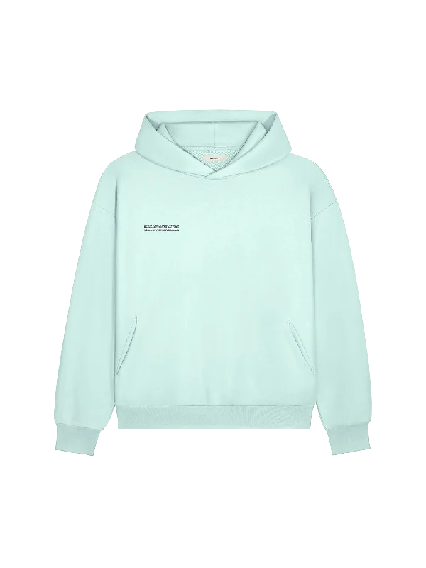 Womens 365 Midweight Hoodie—reflect blue