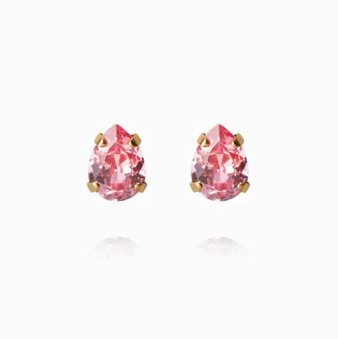 Price Blitz Caroline Svedbom Superpetite Drop Earrings Gold Light Rose