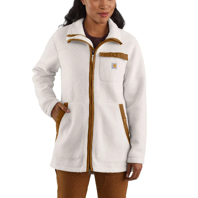YEAR-End Sale Relaxed Fit Fleece Coat