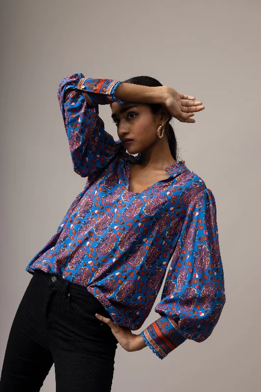 Special Discount Emily Lovelock Directoire Blue Blouse