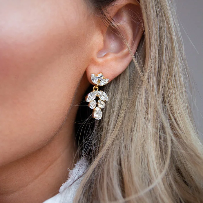 Markdowns Caroline Svedbom Kiss Me Earrings Crystal
