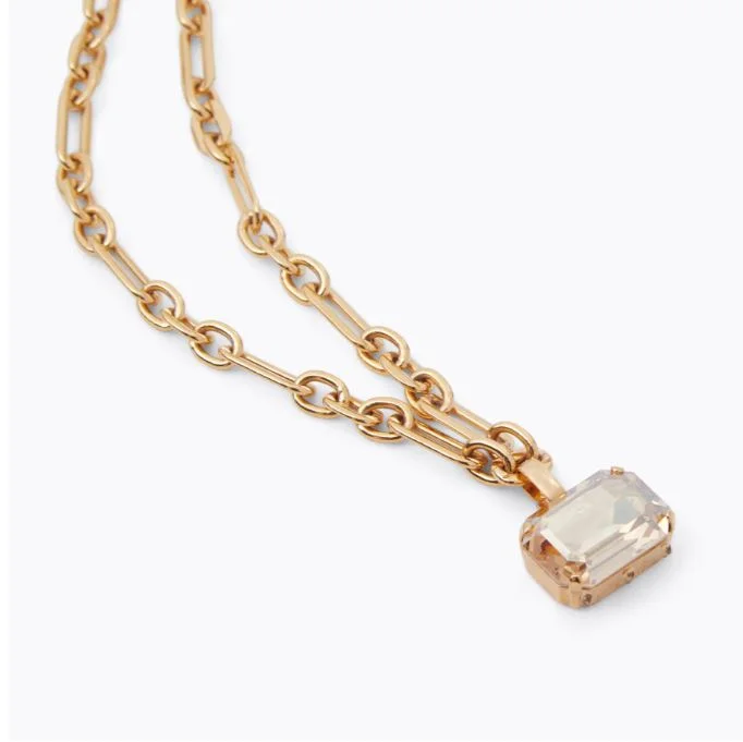 Stock Clearance Caroline Svedbom Lydia Chain Golden Shadow Necklace