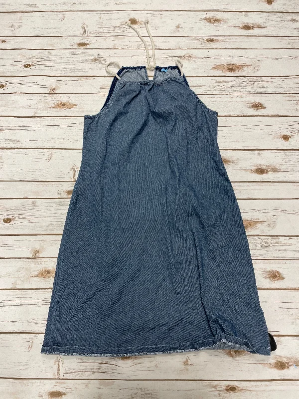 Value Deals Dress Casual Short By Cme In Blue Denim, Size: Xl
