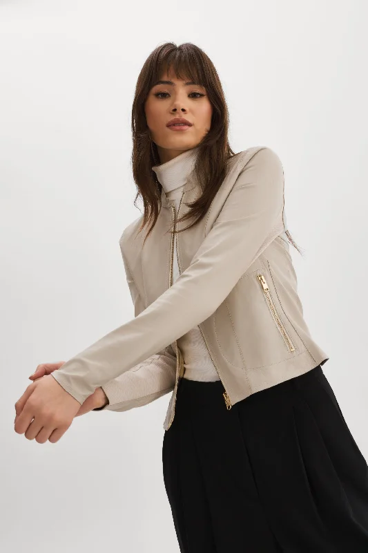 Lowest Price CHAPIN | Reversible Leather Bomber