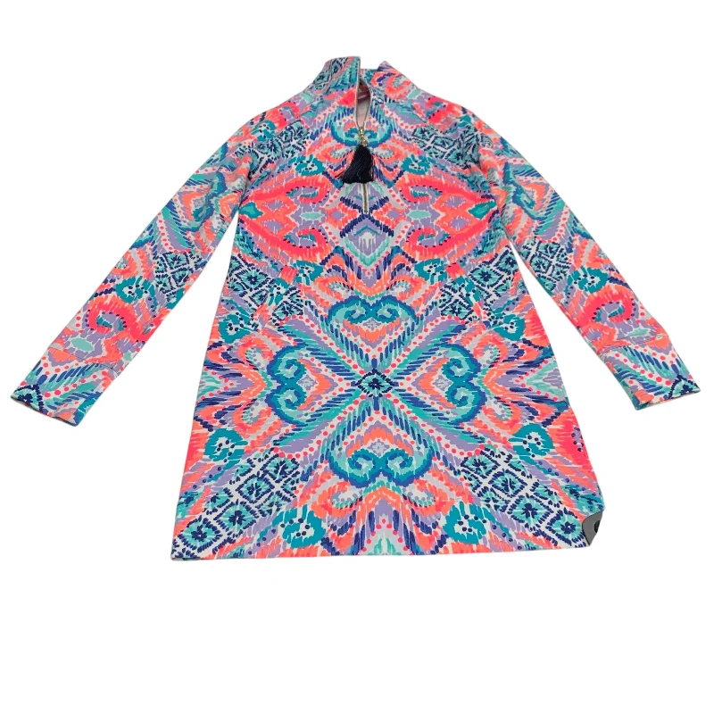 Discount Mania Dress Designer By Lilly Pulitzer In Pink & Purple, Size: Xxs