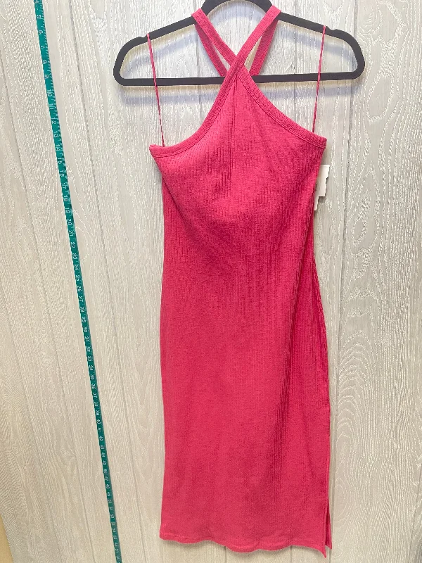 Anniversary Sale Dress Casual Midi By Old Navy In Coral, Size: L