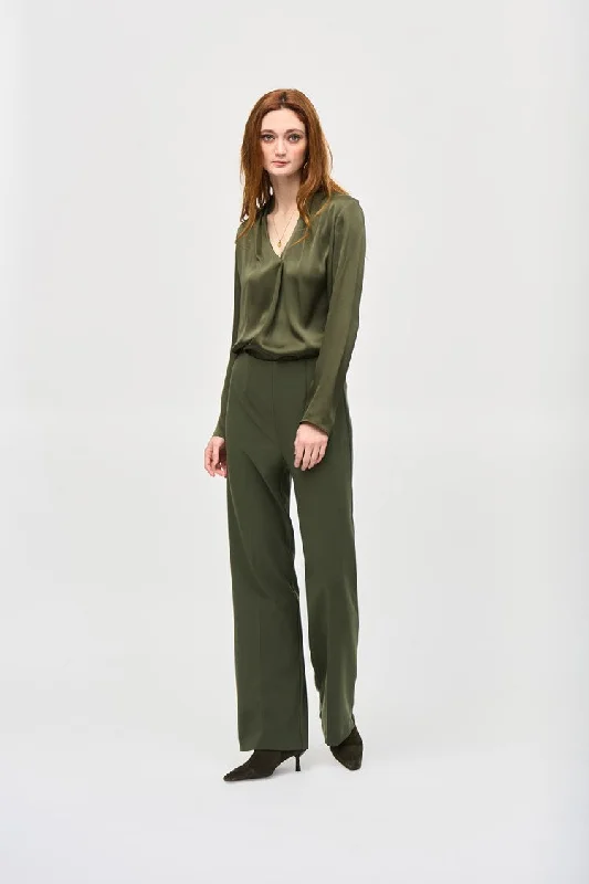 Special Promotion Joseph Ribkoff Iguana Silky Knit Wide-Leg Pull-On Pants