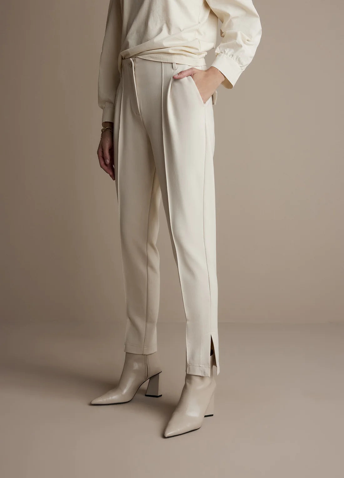 Year-End Sale Summum Trousers High Waisted Punto Milano