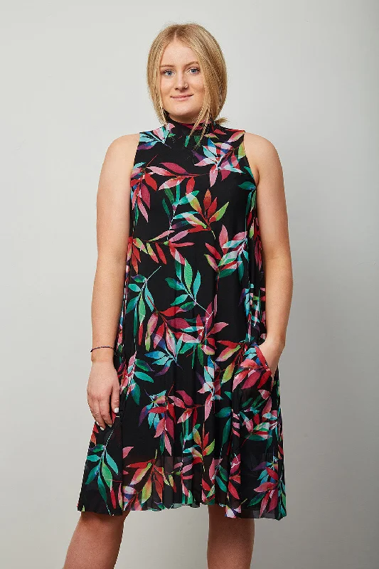 Bargain Prices Joseph Ribkoff Sleeveless, Multi-Coloured, A-line Dress