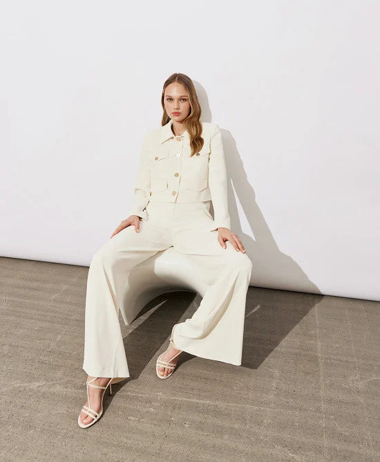 Overstock Sale Access Fashion Vanilla Wide Leg Pants