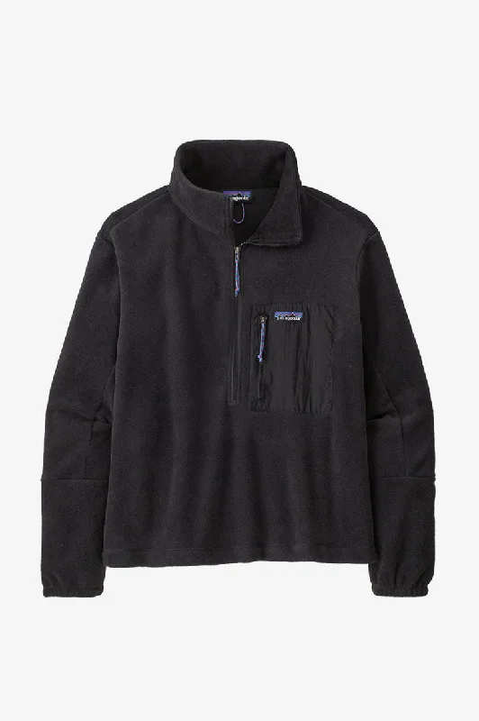 Patagonia Womens Microdini Zip - Black