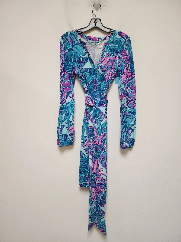 Take Advantage Dress Designer By Lilly Pulitzer In Multi-colored, Size: M