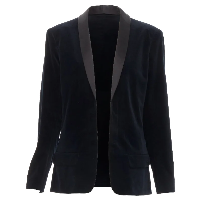Savings Bonanza Chanel paris hamburg metier d'art velvet tuxedo blazer