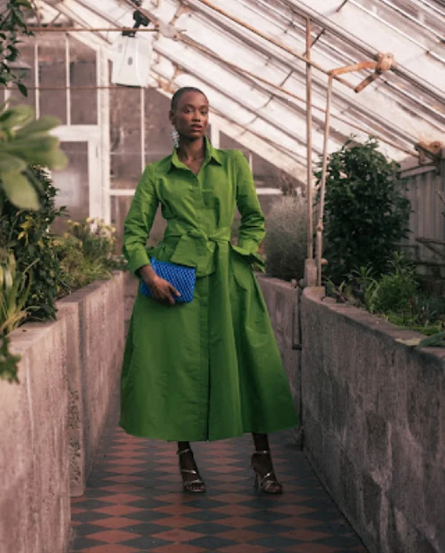 Weekend Flash Sale Moskada Tortosa Verde Dress