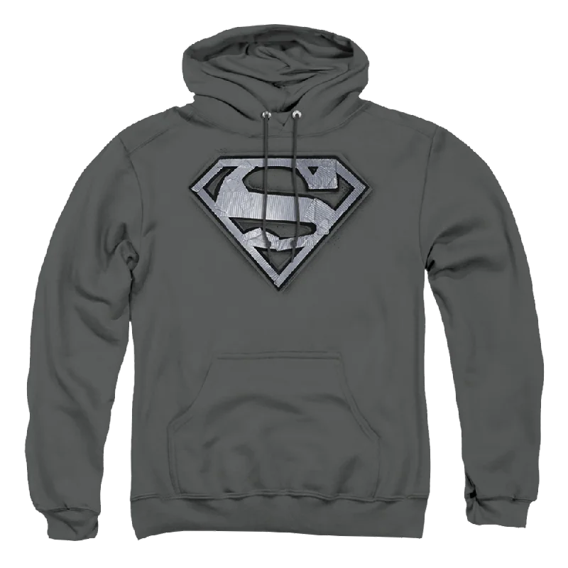 Superman Duct Tape Shield - Pullover Hoodie