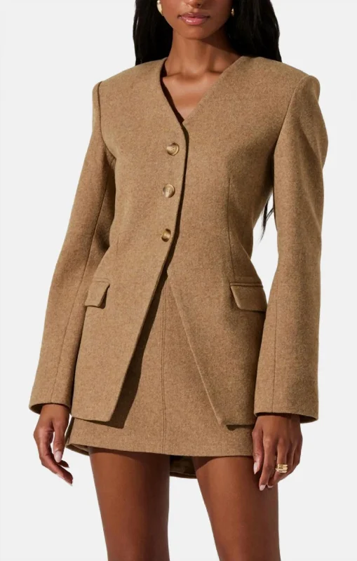 Can't Miss Bellmere Jacket In Camel