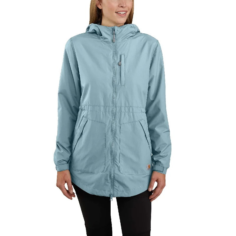 Savings Galore Women's Rain Defender® Relaxed Fit Lightweight Coat - 1 Warm Rating