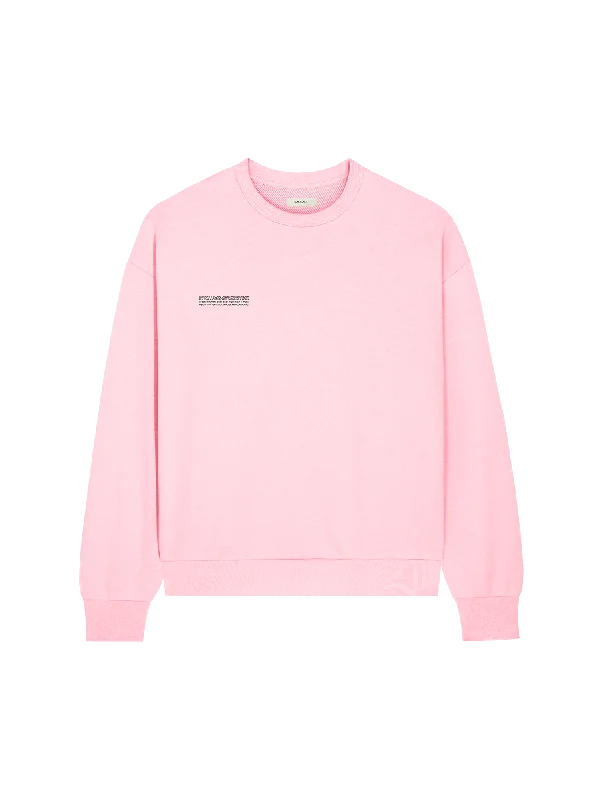 Members Only Womens 365 Midweight Sweatshirt—magnolia pink