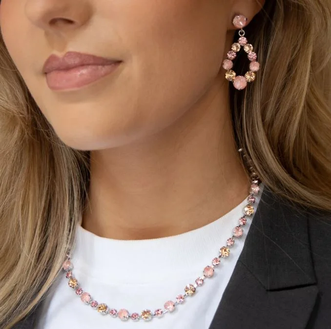 Midnight Sale Caroline Svedbom Calanthe Gold Necklace Flamingo Combo
