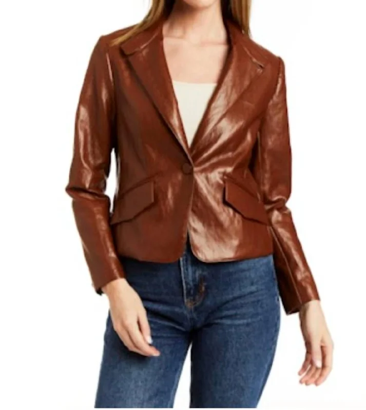 Exclusive Online Offer Nicki Blazer In Saddle