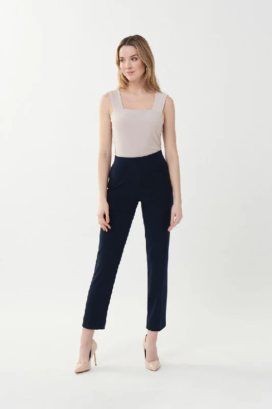 Special Price Joseph Ribkoff Navy Classic Straight Trouser