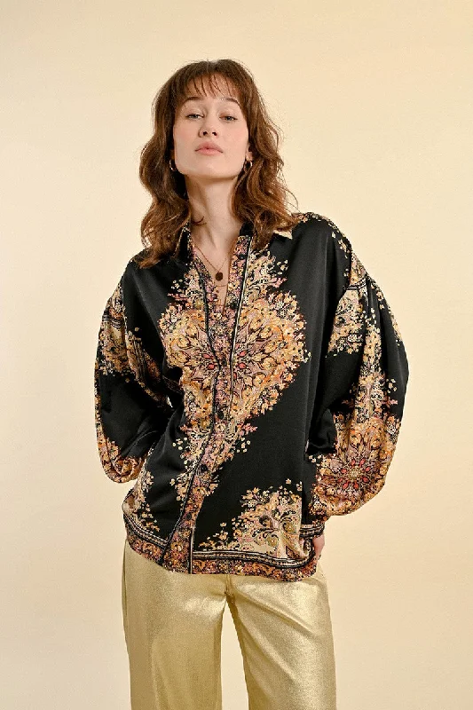 v-neck dressMolly Bracken Indie Print Blouse