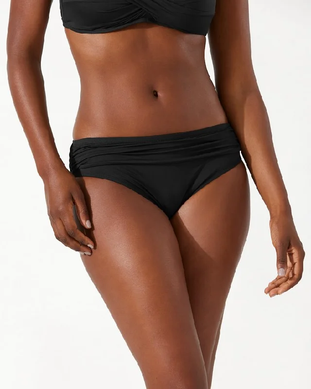 Act Now 2025 Tommy Bahama Pearl High-Waist Hipster Bikini Bottoms (More colors available) - TSW31018B Act Now 2025 Tommy Bahama Pearl High-Waist Hipster Bikini Bottoms (More colors available) - TSW31018B