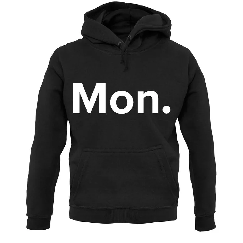 YEAR-End Clearance Weekday Mon Unisex Hoodie