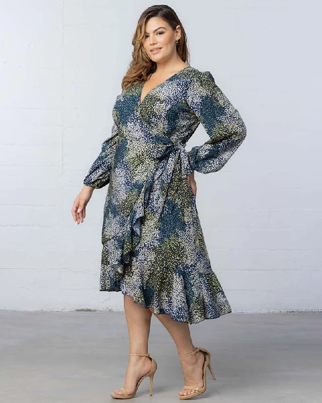 comfy dressJulia Long Sleeve Wrap Dress - Sale!