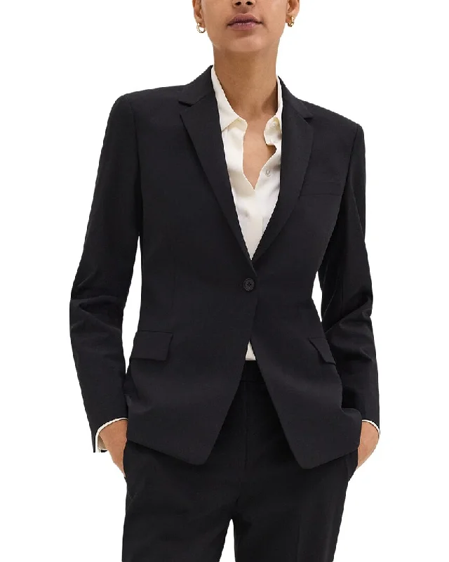 Deal Explosion Theory Wool-Blend Slim Fit Blazer