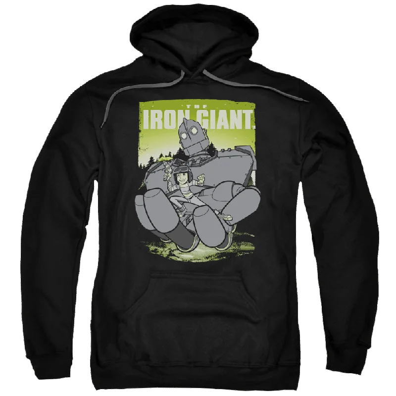 Don't Wait Iron Giant, The Helping Hand - Pullover Hoodie