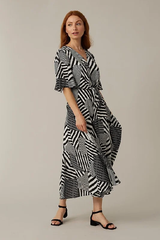 Take Advantage Joseph Ribkoff Patchwork Style Dress