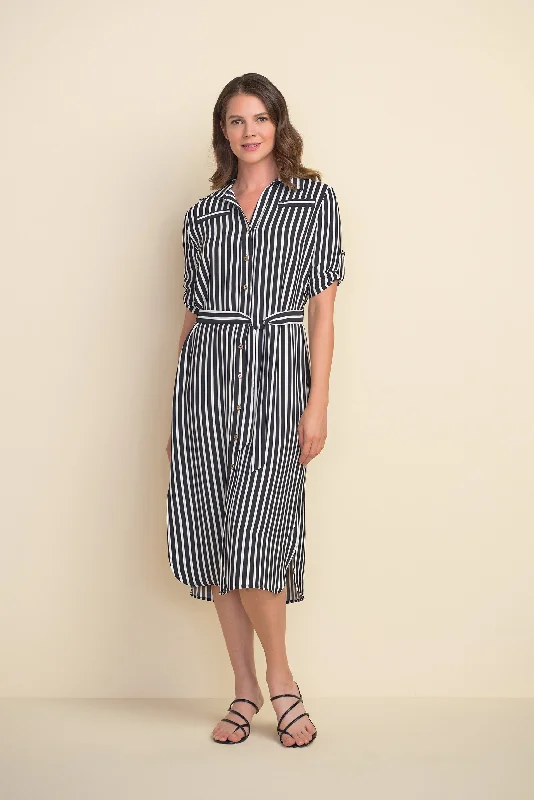 Great Deals Joseph Ribkoff Classic Stripe Shirt Dress