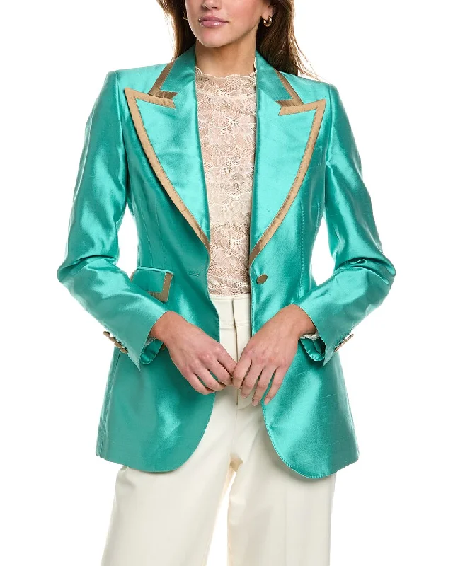 Limited Time Discount Dolce & Gabbana Silk Jacket