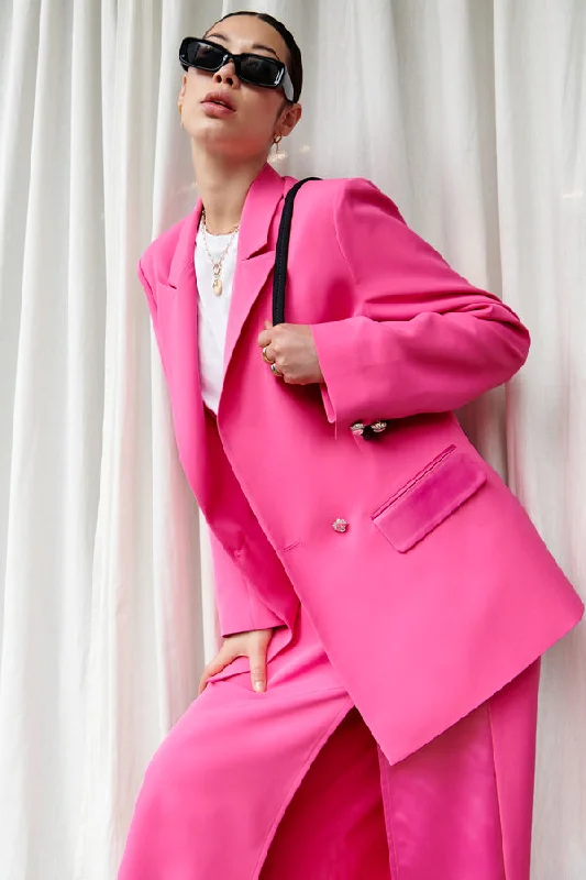 Closeout Pink 54 Blazer
