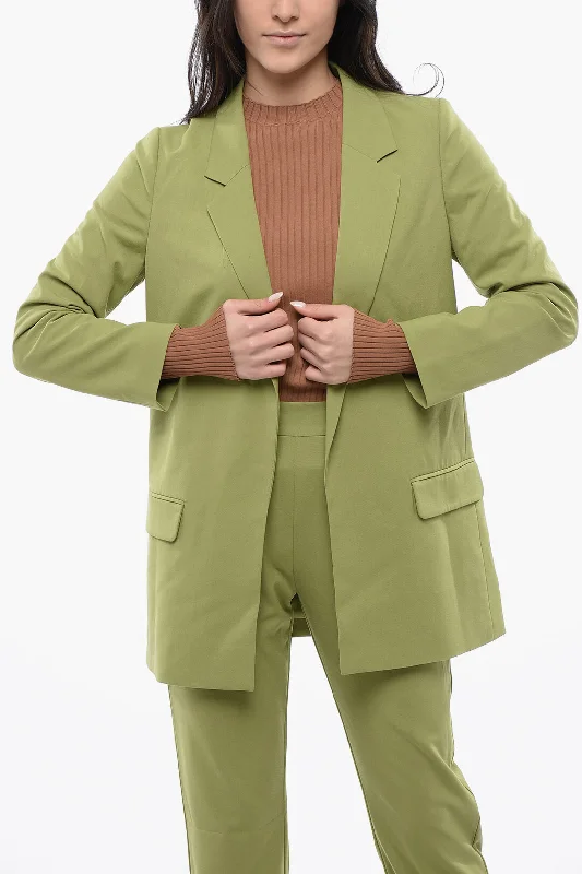 Closeout Allsaints Solid Color Open Front Aleida Blazer